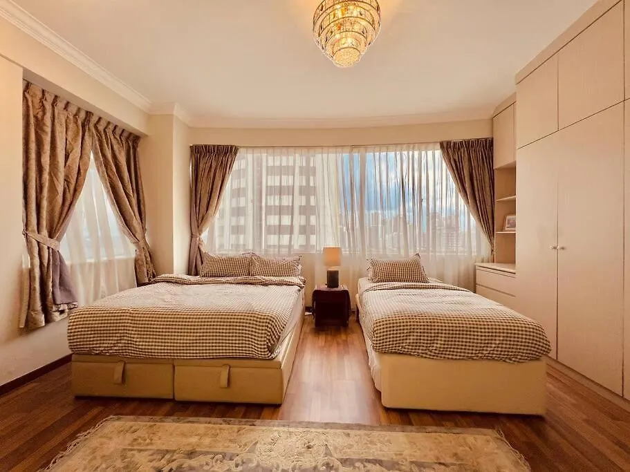 Penthouse Aloha Tower Near Danga Bay@ 8-10Pax Apartamento Johor Bahru 0*,  Malásia